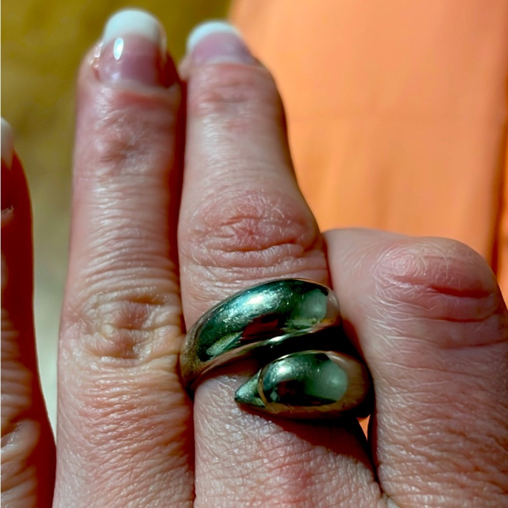 Italy Milor 925 silver dolphin ring